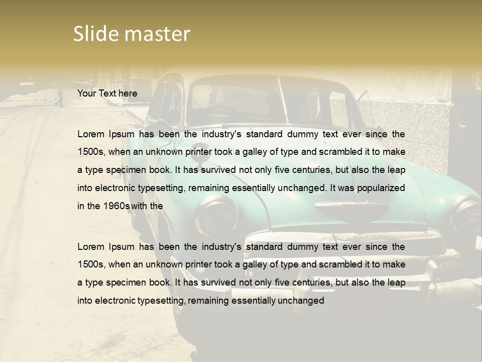 The Radcliffe Camera, Oxford PowerPoint Template