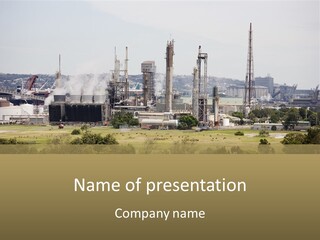 Industrial Landscape PowerPoint Template