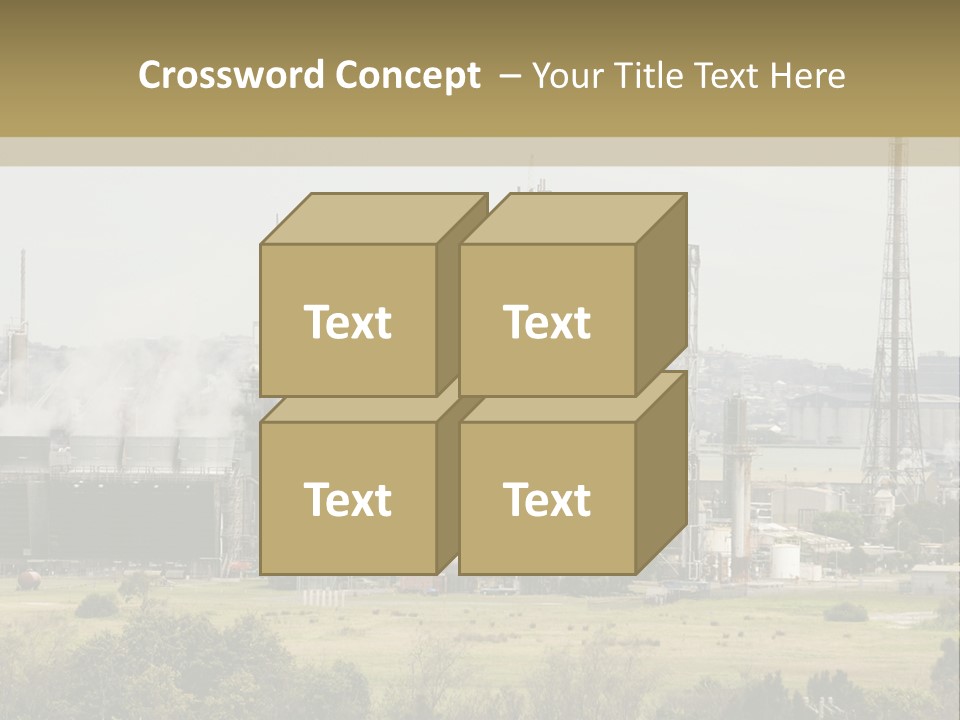 Industrial Landscape PowerPoint Template