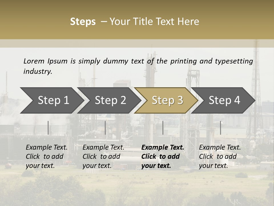 Industrial Landscape PowerPoint Template