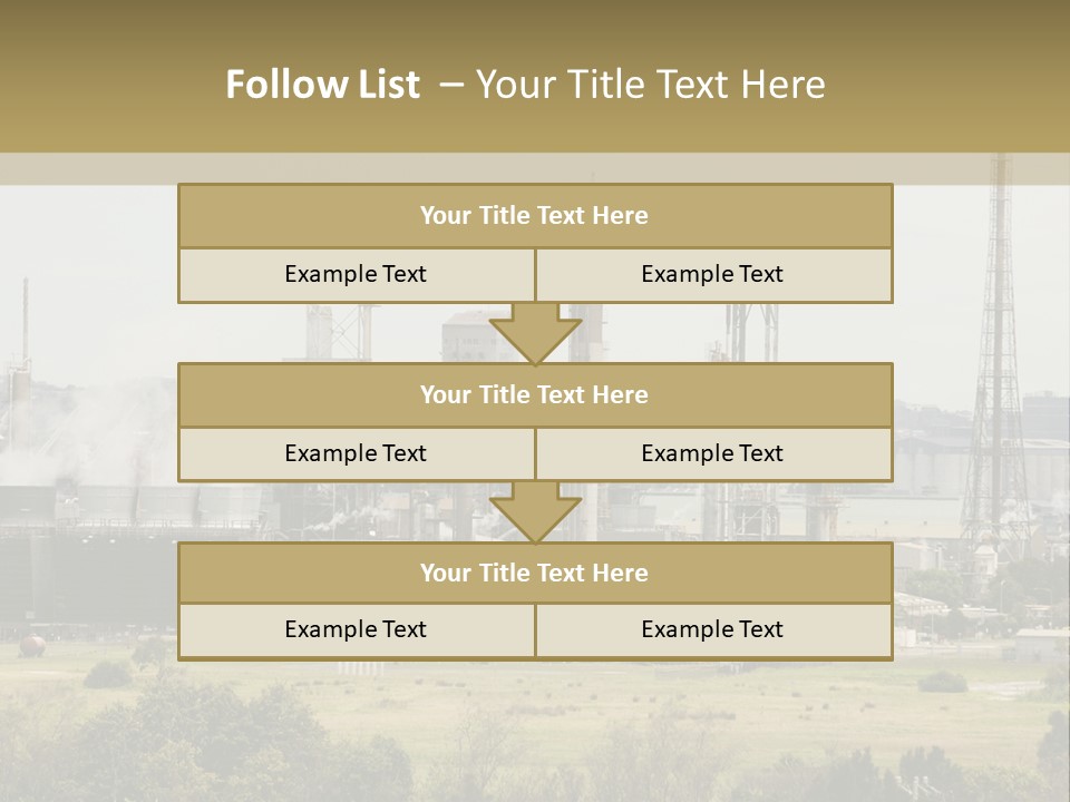 Industrial Landscape PowerPoint Template