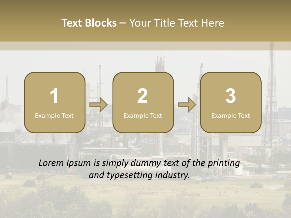 Industrial Landscape PowerPoint Template
