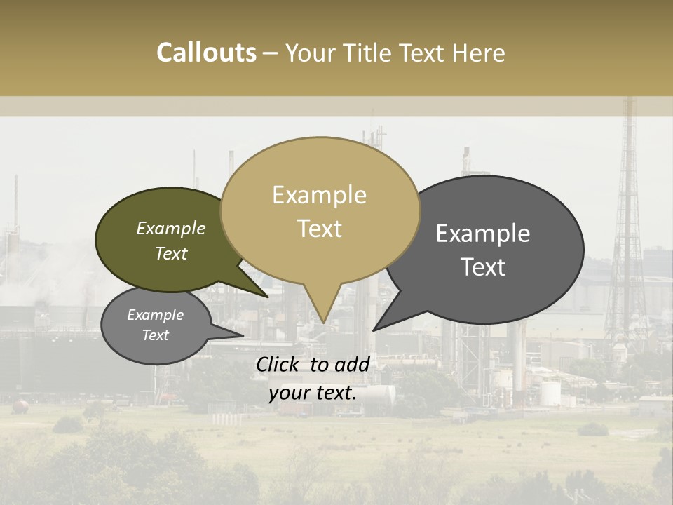 Industrial Landscape PowerPoint Template