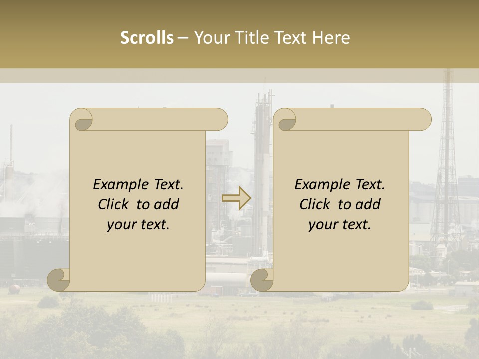 Industrial Landscape PowerPoint Template