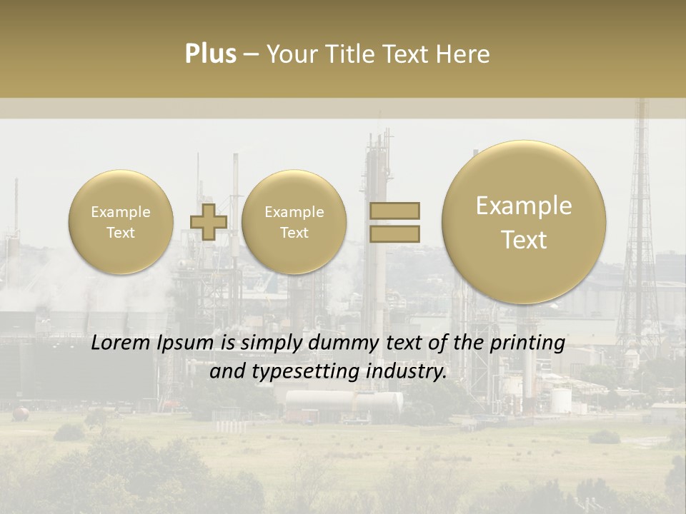 Industrial Landscape PowerPoint Template