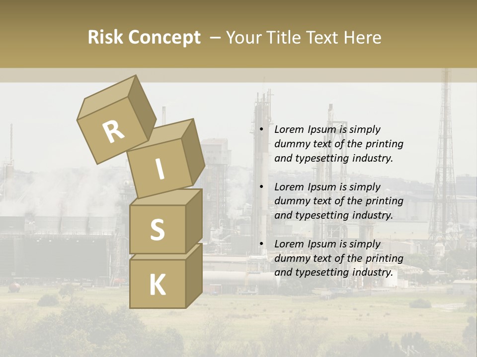 Industrial Landscape PowerPoint Template