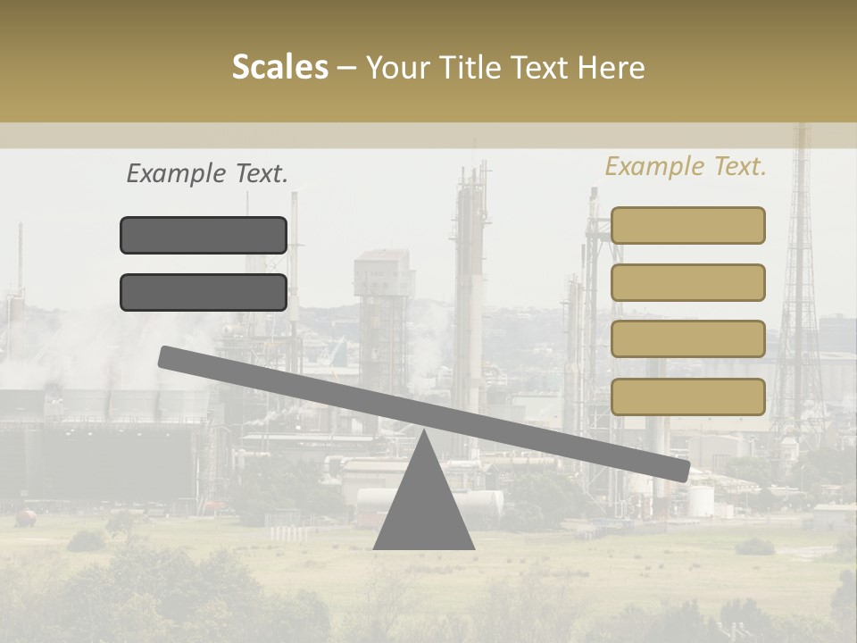 Industrial Landscape PowerPoint Template