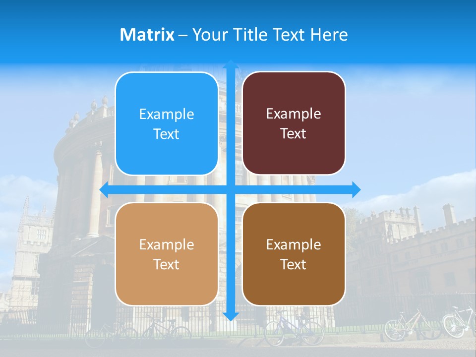 The Radcliffe Camera, Oxford PowerPoint Template