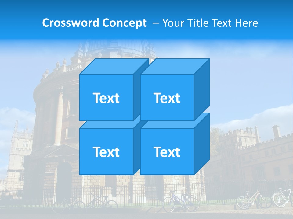 The Radcliffe Camera, Oxford PowerPoint Template