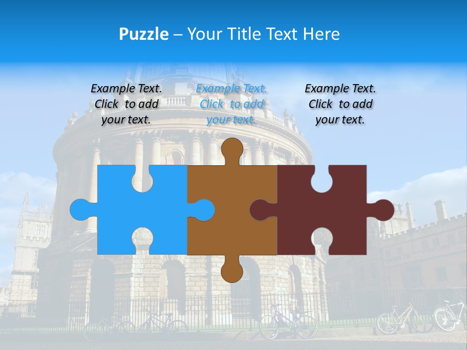 The Radcliffe Camera, Oxford PowerPoint Template