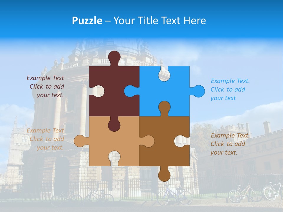 The Radcliffe Camera, Oxford PowerPoint Template