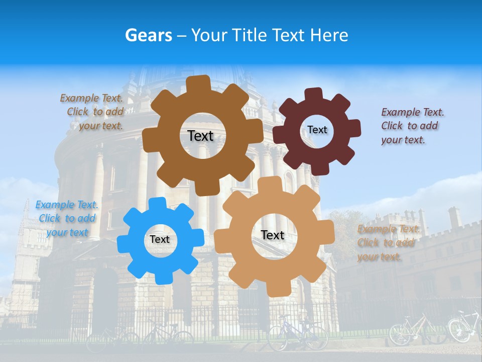 The Radcliffe Camera, Oxford PowerPoint Template