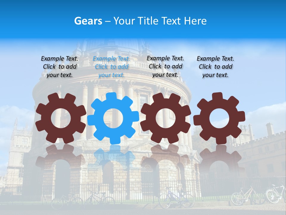 The Radcliffe Camera, Oxford PowerPoint Template