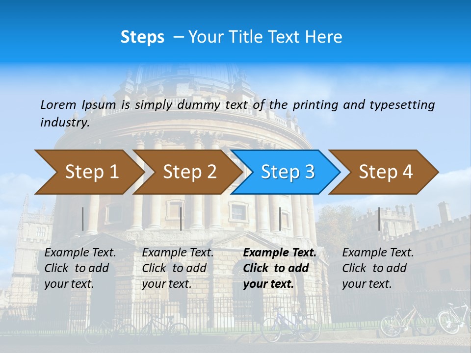 The Radcliffe Camera, Oxford PowerPoint Template