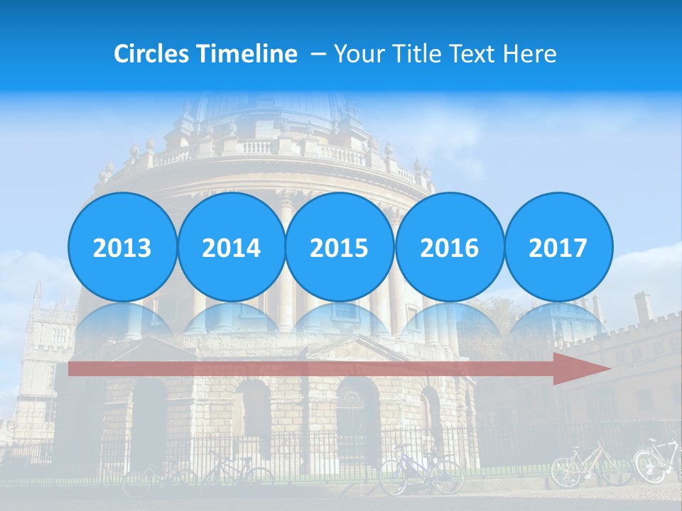 The Radcliffe Camera, Oxford PowerPoint Template