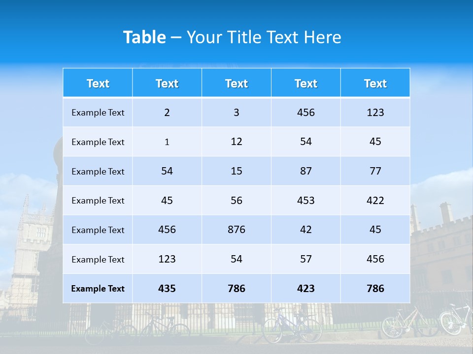 The Radcliffe Camera, Oxford PowerPoint Template