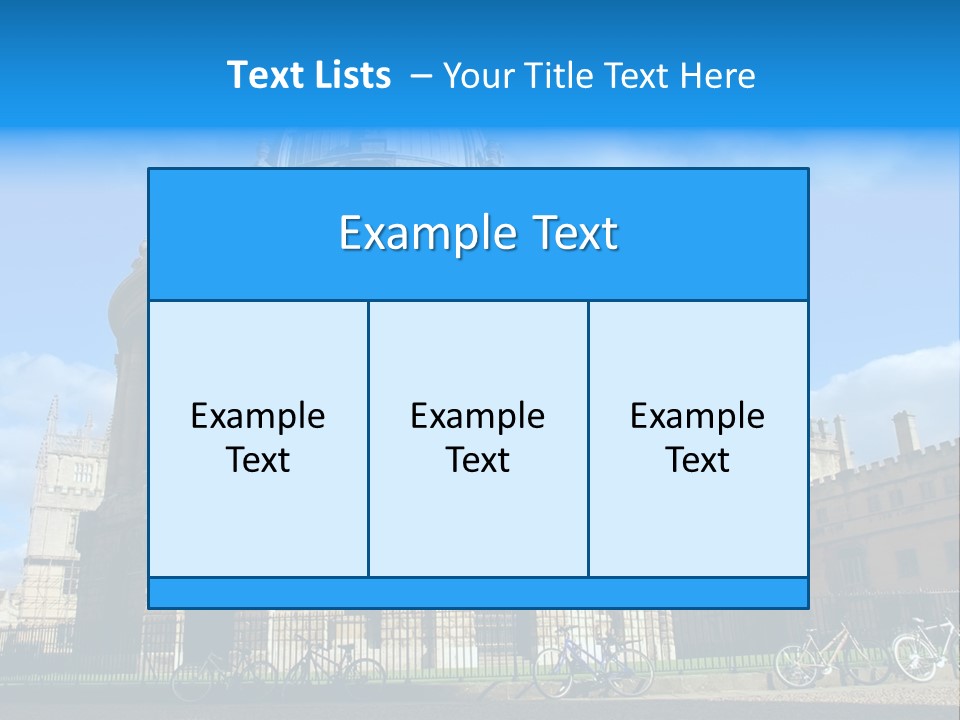 The Radcliffe Camera, Oxford PowerPoint Template