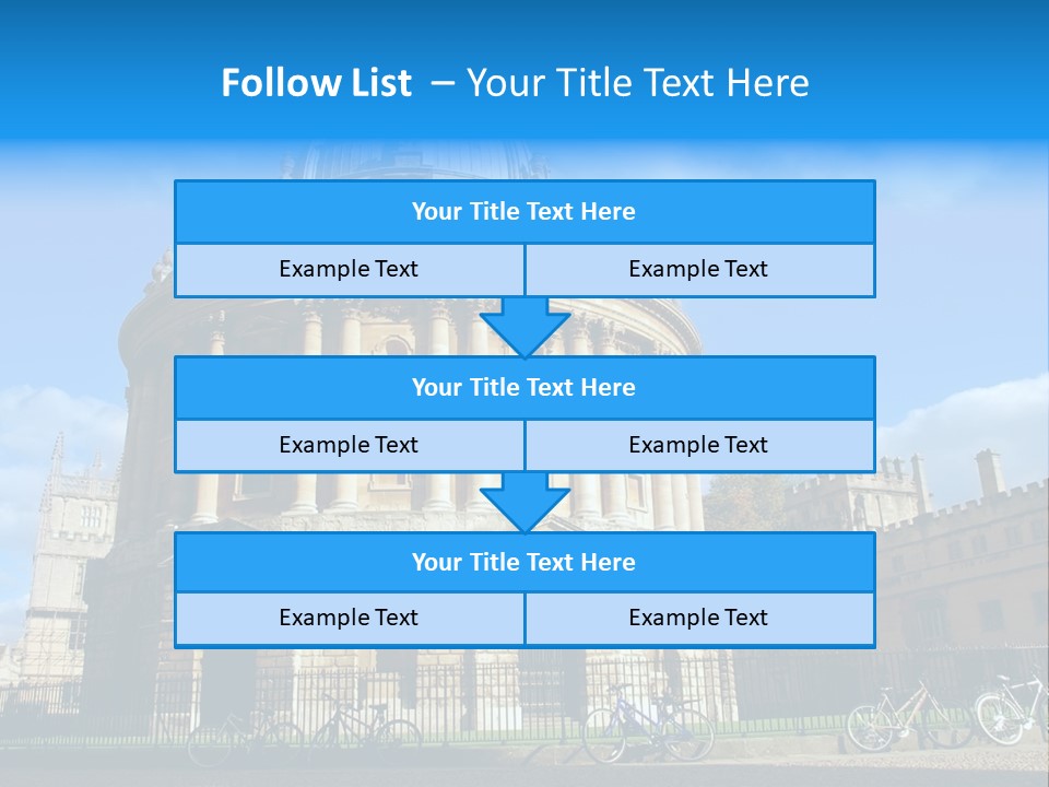 The Radcliffe Camera, Oxford PowerPoint Template