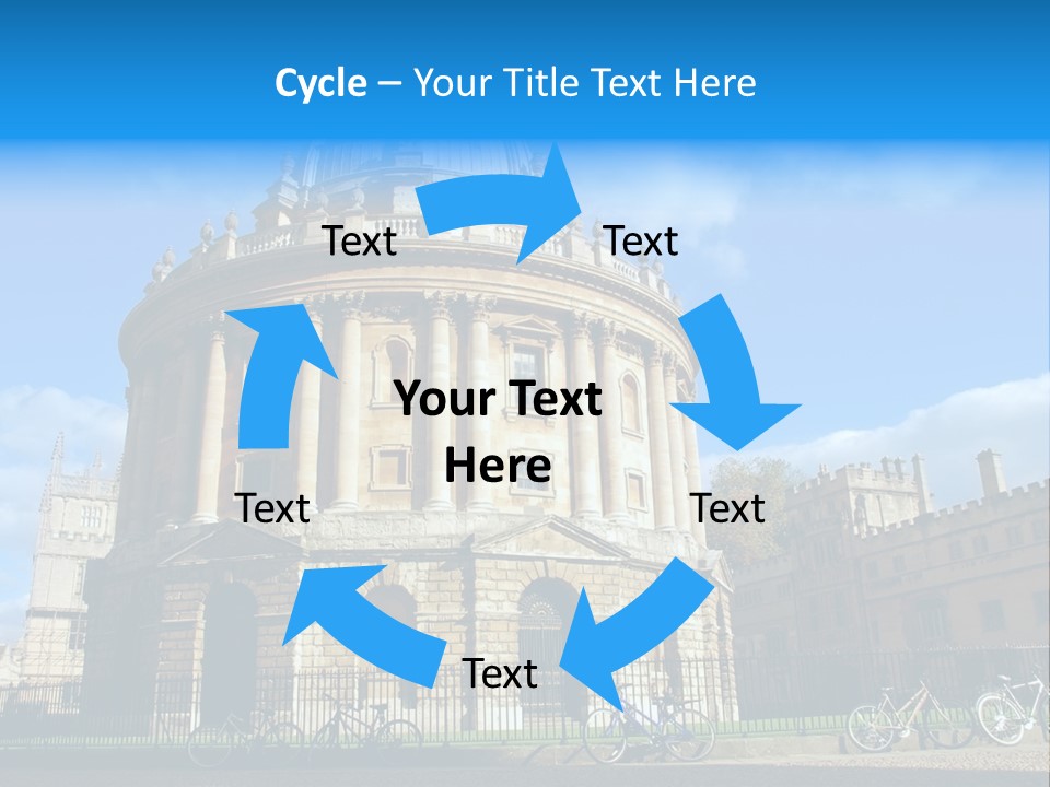 The Radcliffe Camera, Oxford PowerPoint Template