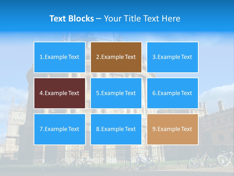 The Radcliffe Camera, Oxford PowerPoint Template