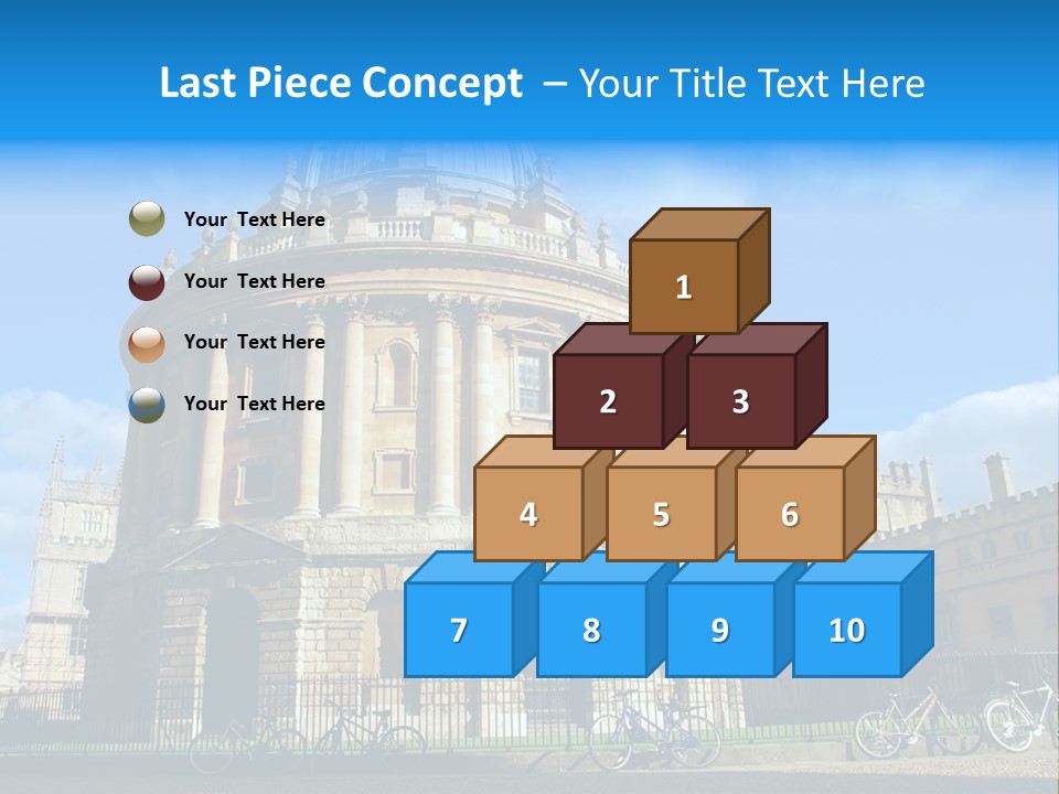 The Radcliffe Camera, Oxford PowerPoint Template