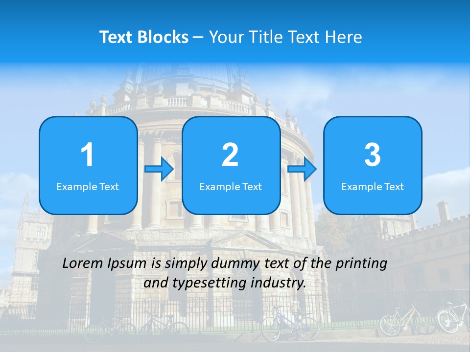 The Radcliffe Camera, Oxford PowerPoint Template