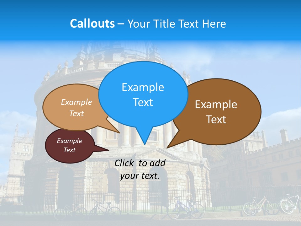 The Radcliffe Camera, Oxford PowerPoint Template