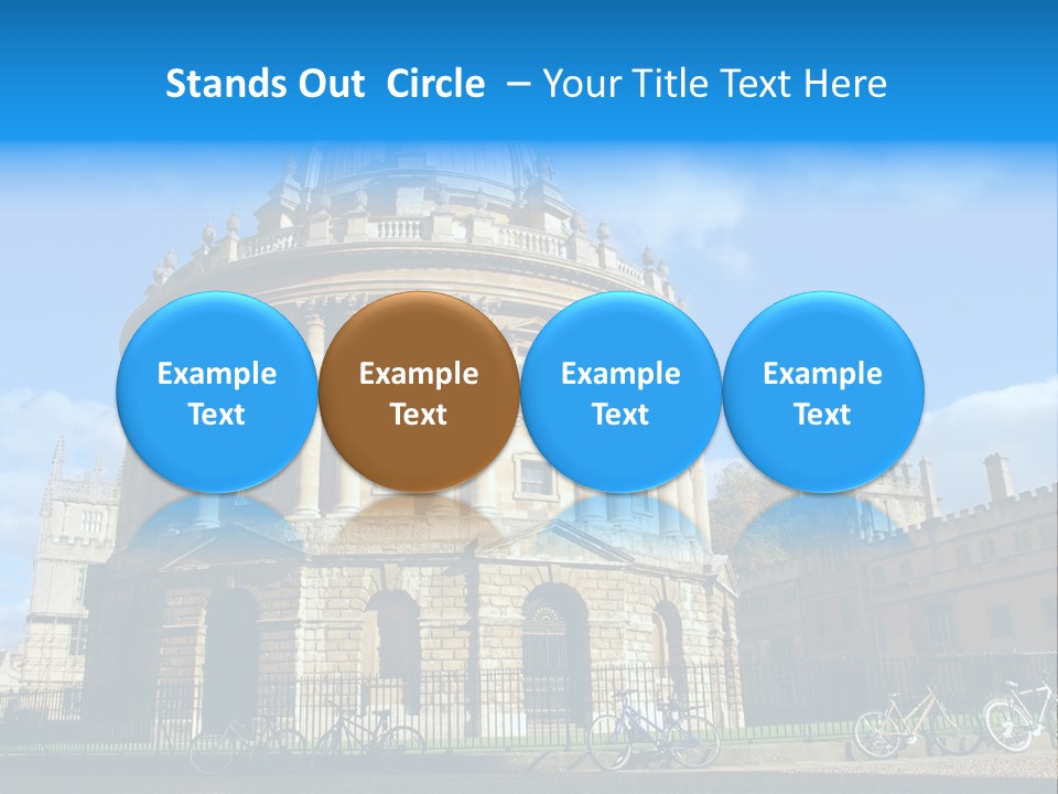 The Radcliffe Camera, Oxford PowerPoint Template