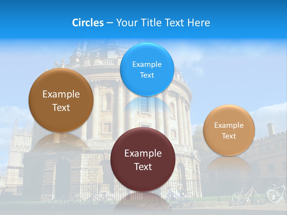 The Radcliffe Camera, Oxford PowerPoint Template