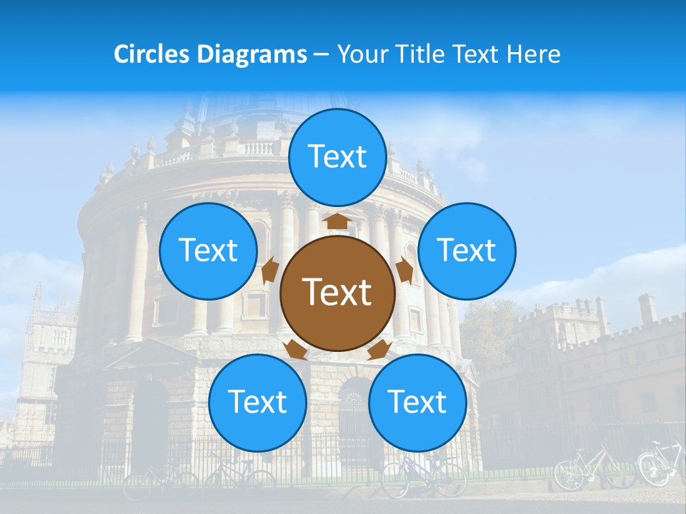 The Radcliffe Camera, Oxford PowerPoint Template