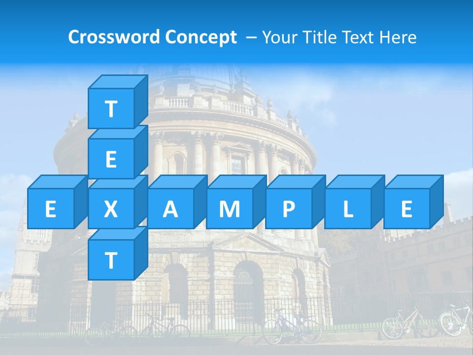 The Radcliffe Camera, Oxford PowerPoint Template