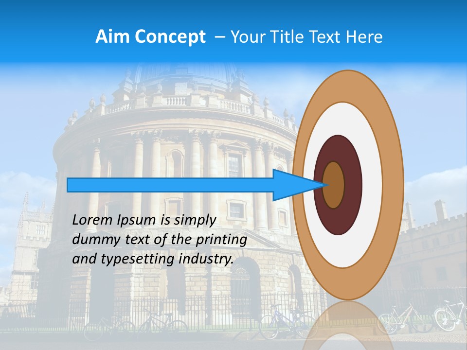 The Radcliffe Camera, Oxford PowerPoint Template