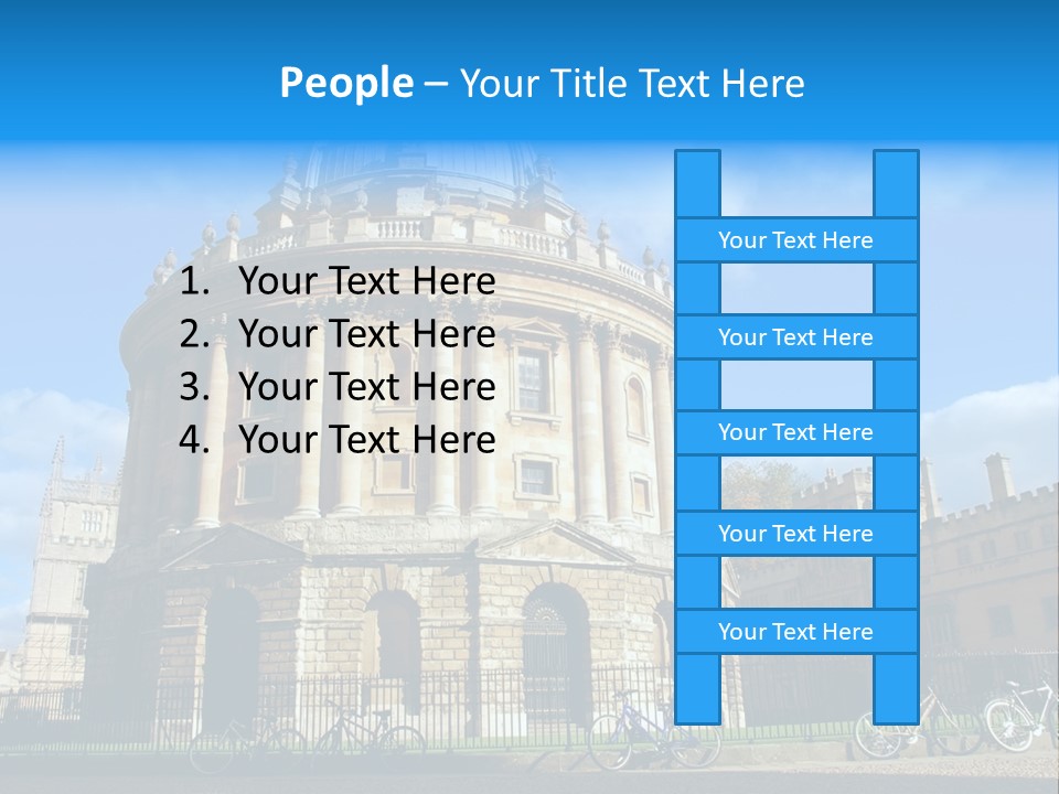 The Radcliffe Camera, Oxford PowerPoint Template