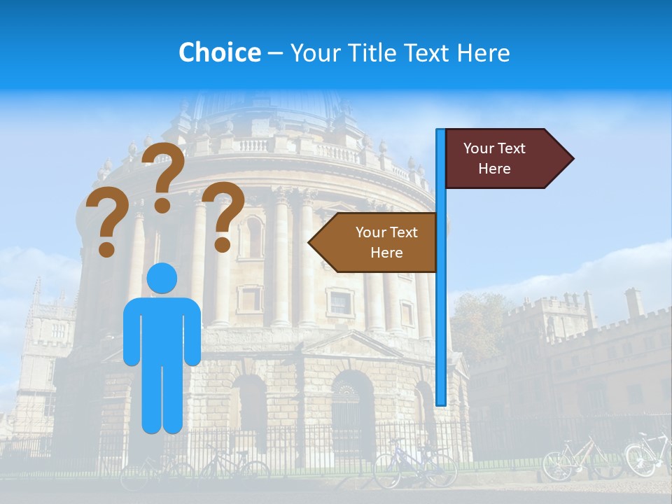 The Radcliffe Camera, Oxford PowerPoint Template