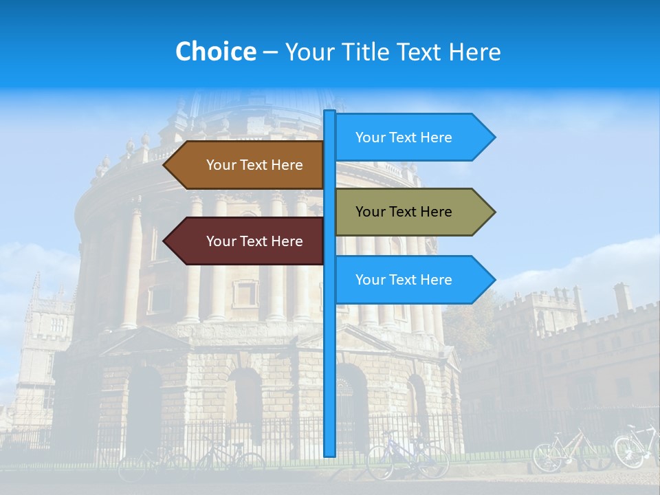 The Radcliffe Camera, Oxford PowerPoint Template