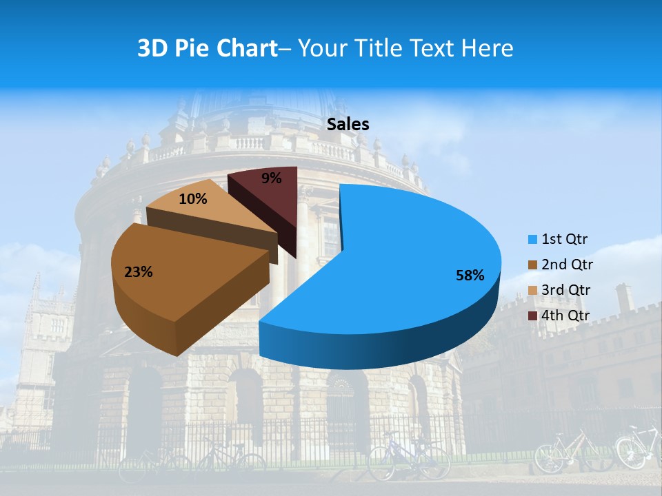 The Radcliffe Camera, Oxford PowerPoint Template