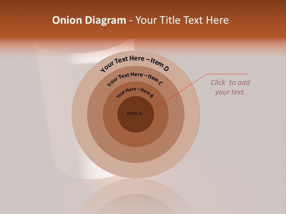 White Cup Full Of Drink PowerPoint Template