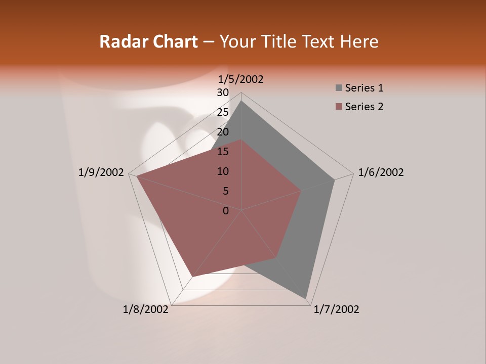 White Cup Full Of Drink PowerPoint Template