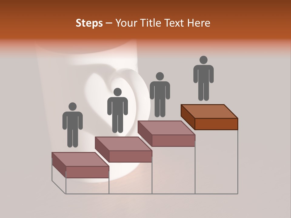 White Cup Full Of Drink PowerPoint Template