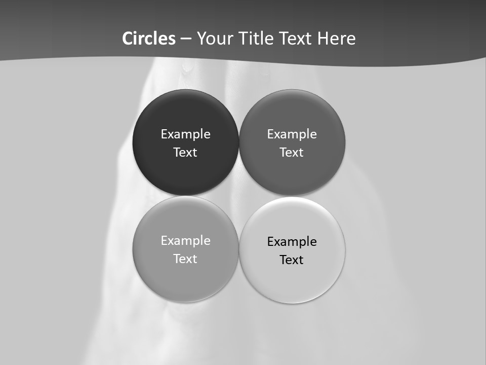 A Person With Their Hands Folded In Prayer PowerPoint Template