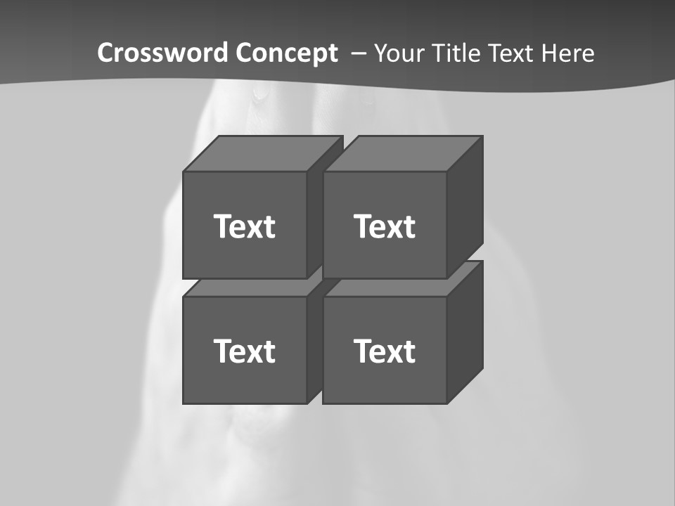 A Person With Their Hands Folded In Prayer PowerPoint Template
