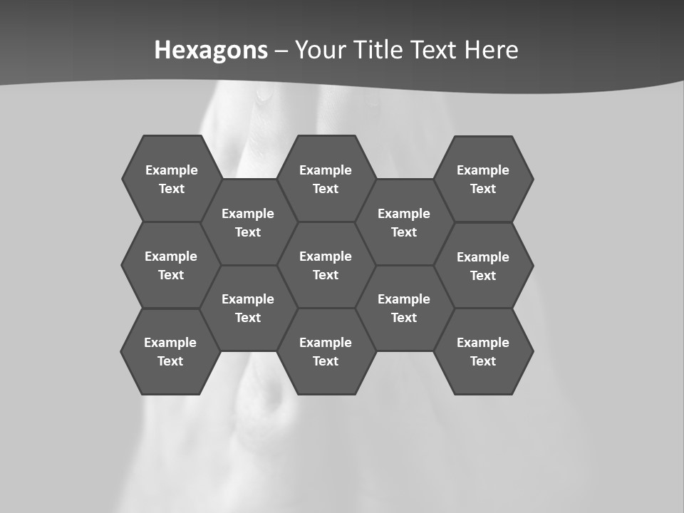 A Person With Their Hands Folded In Prayer PowerPoint Template