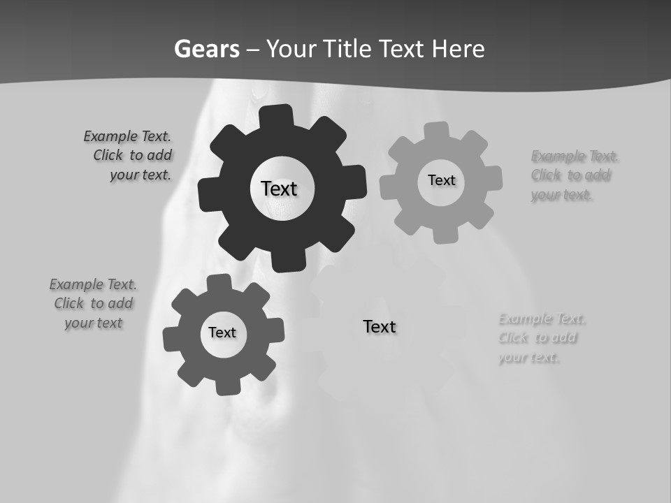 A Person With Their Hands Folded In Prayer PowerPoint Template