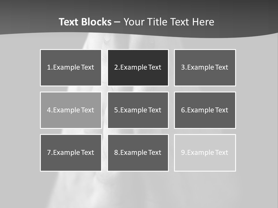 A Person With Their Hands Folded In Prayer PowerPoint Template