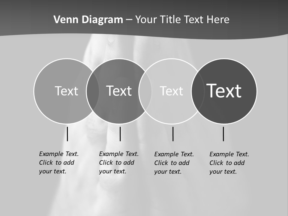 A Person With Their Hands Folded In Prayer PowerPoint Template