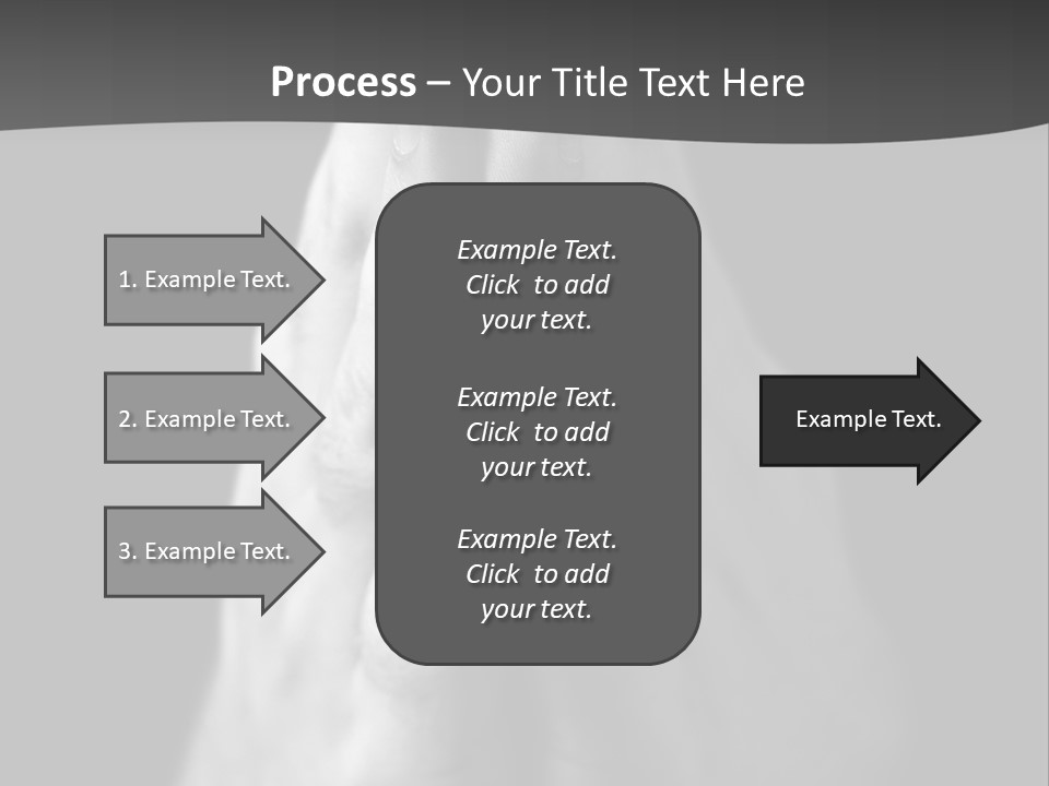 A Person With Their Hands Folded In Prayer PowerPoint Template