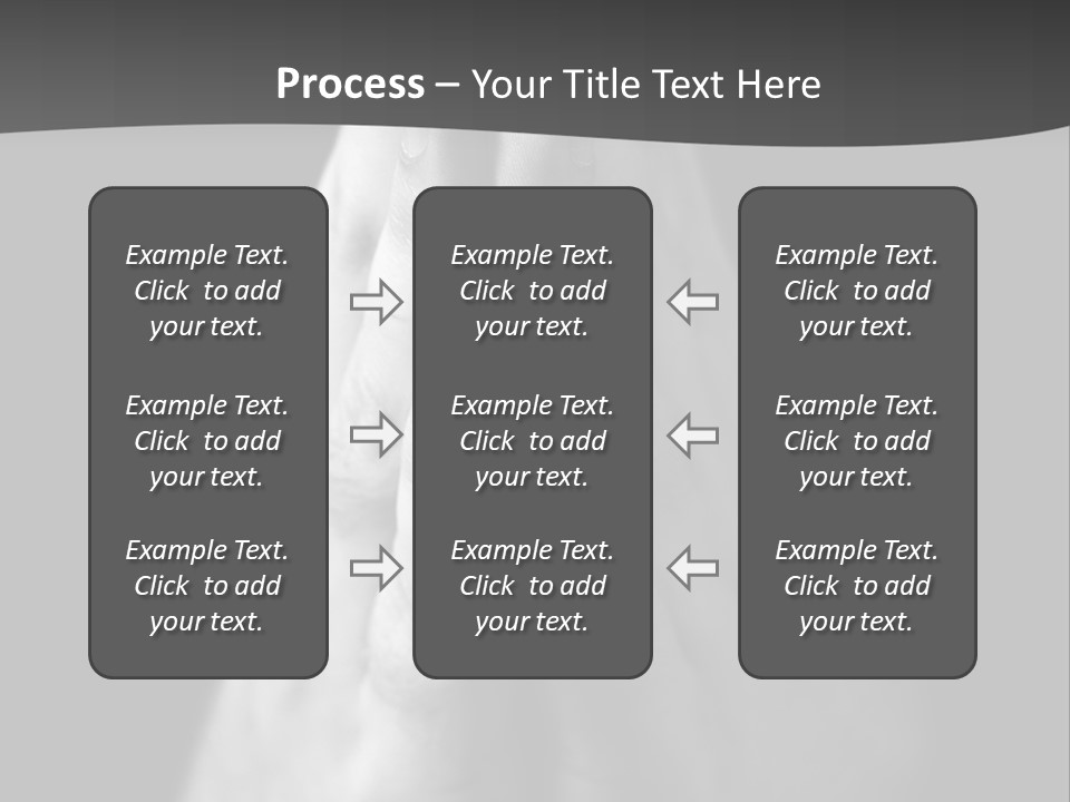 A Person With Their Hands Folded In Prayer PowerPoint Template