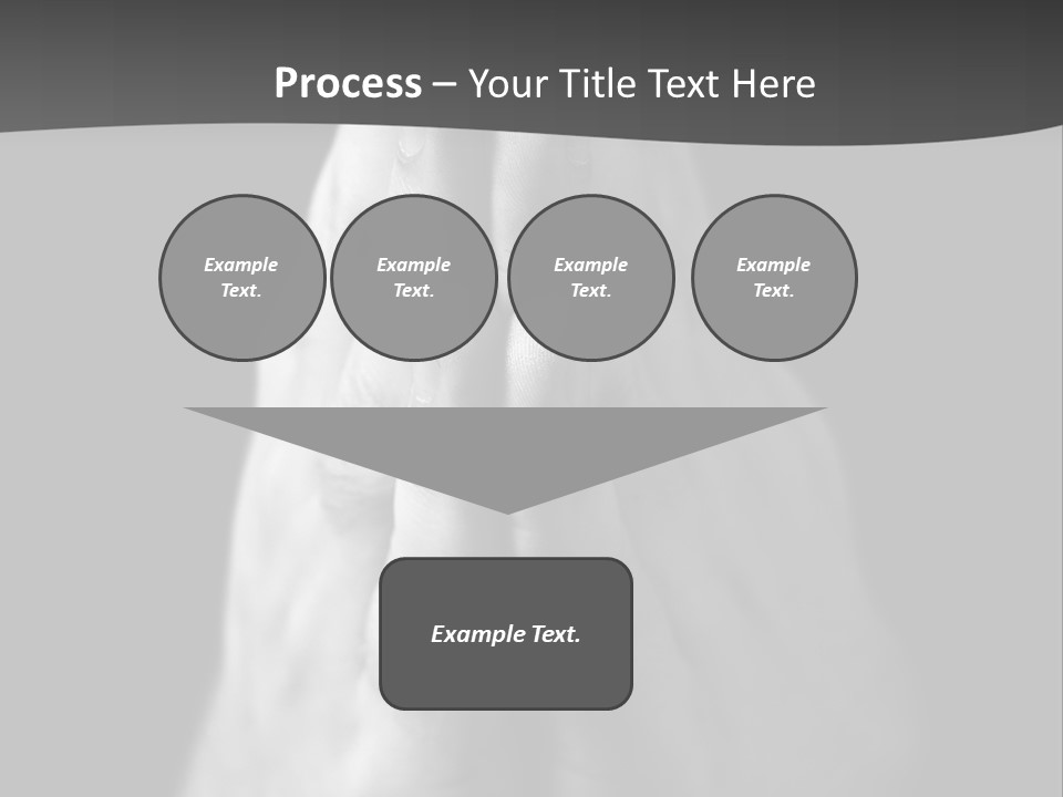 A Person With Their Hands Folded In Prayer PowerPoint Template