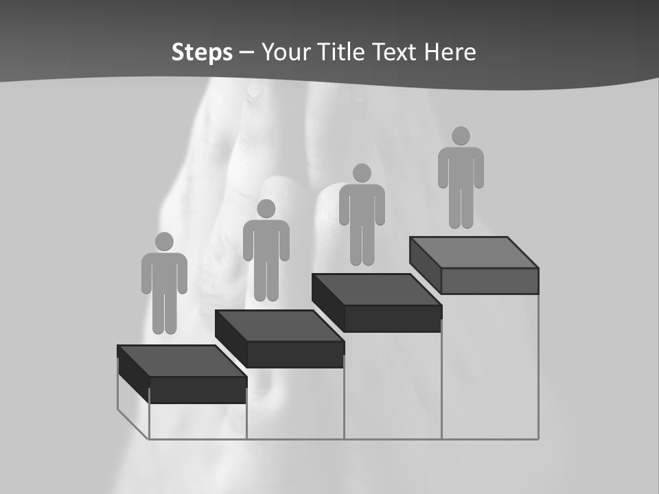 A Person With Their Hands Folded In Prayer PowerPoint Template