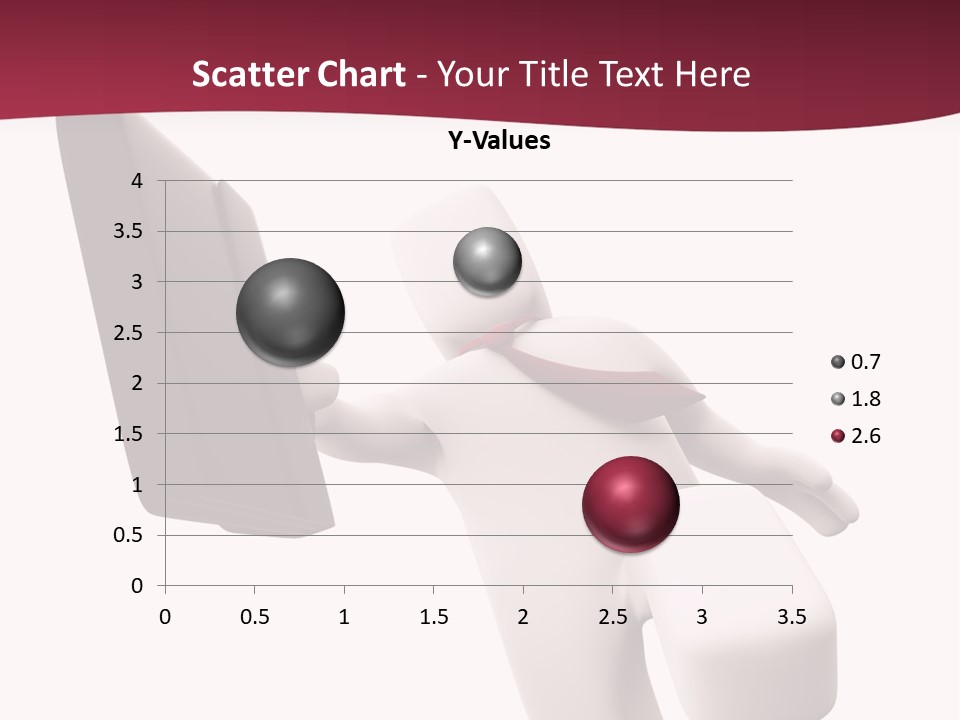 Running Businessman. Run To Success PowerPoint Template